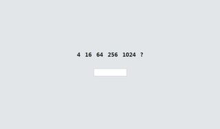 Number Series: recognize the underlying scheme in a numerical sequence and find the next logical value