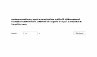 SkyTest physics training module on Wave Theory