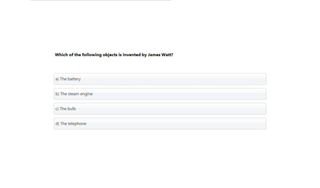 Technical Comprehension training module on General knowledge