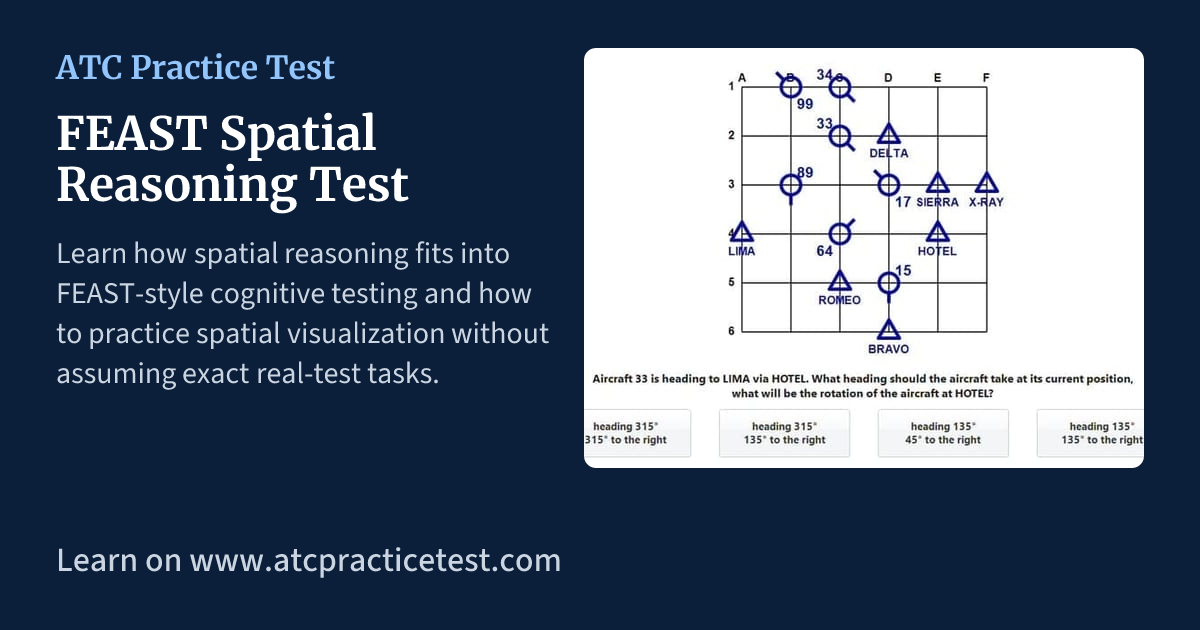 FEAST Spatial Reasoning Test | ATC Practice Test