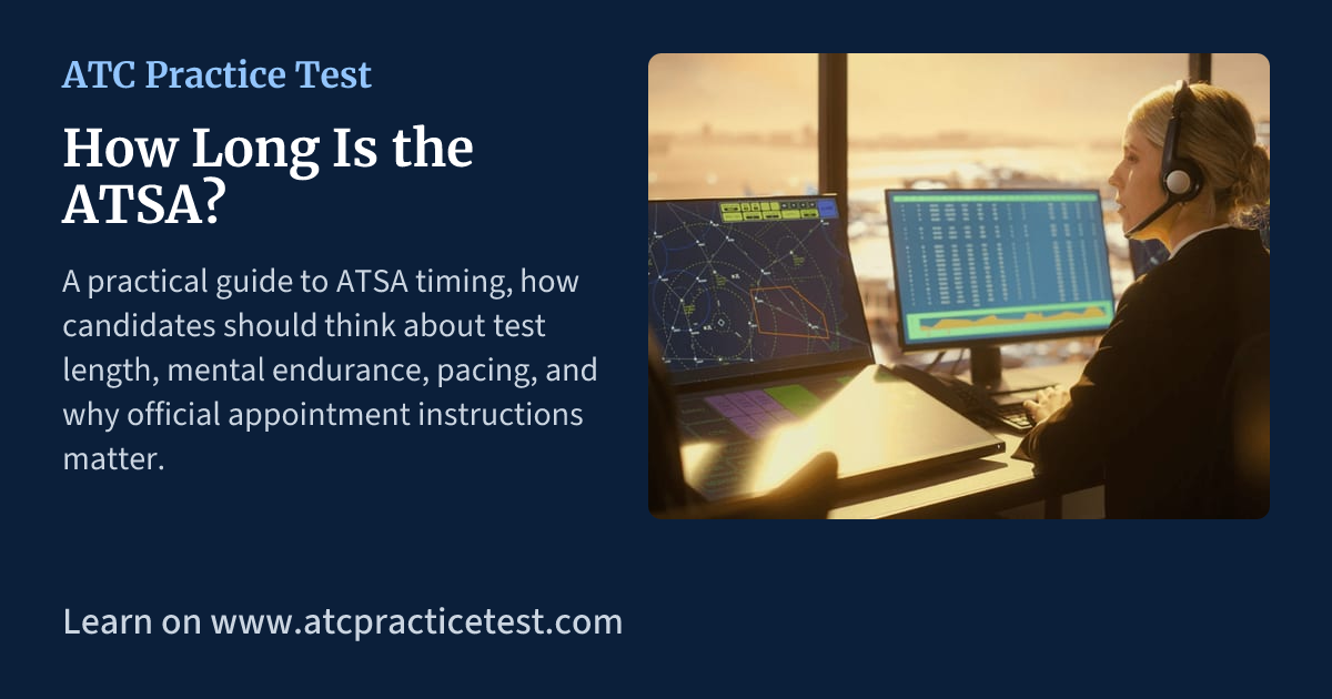 How Long Is the ATSA? | ATC Practice Test